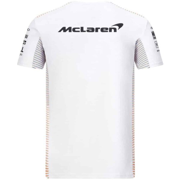 McLaren Tshirt White Back