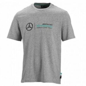 Mercedes AMG F1 Grey Logo Tee Shirt