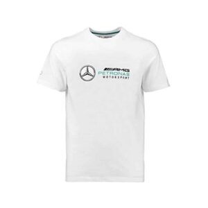Mercedes Men Tshirt white Front