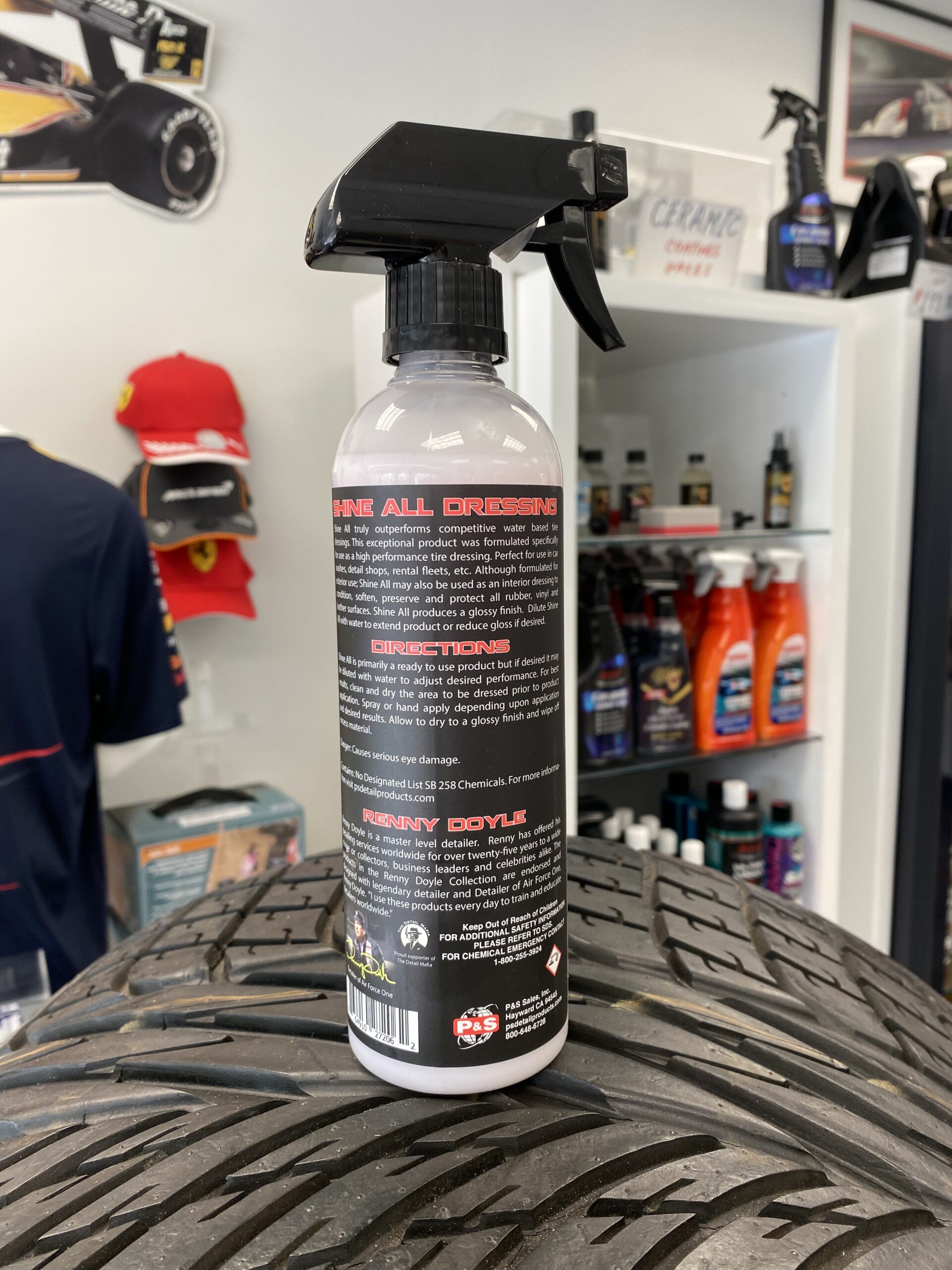 P&S Shine All High Performance Tire Dressing (GAL) - iRep Auto Detail Supply